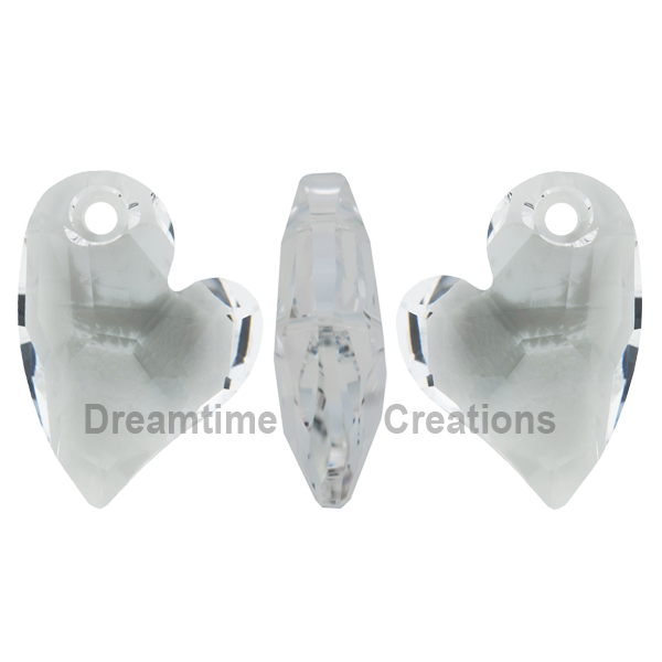 Dreamtime Crystal DC 6261 Heart Pendant Crystal 17mm